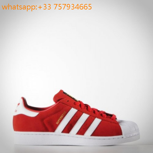 adidas superstar rouge homme