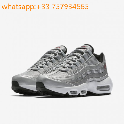 air max argenté femme