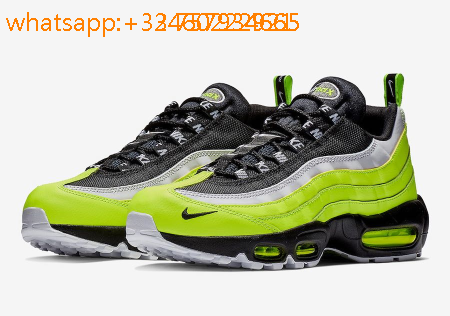 air max 95 gris jaune fluo