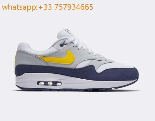 air max 1 jaune et bleu